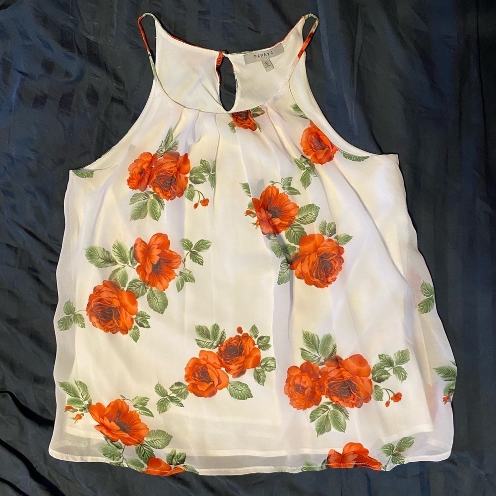 Papaya - GUC - Womens Medium Blouse